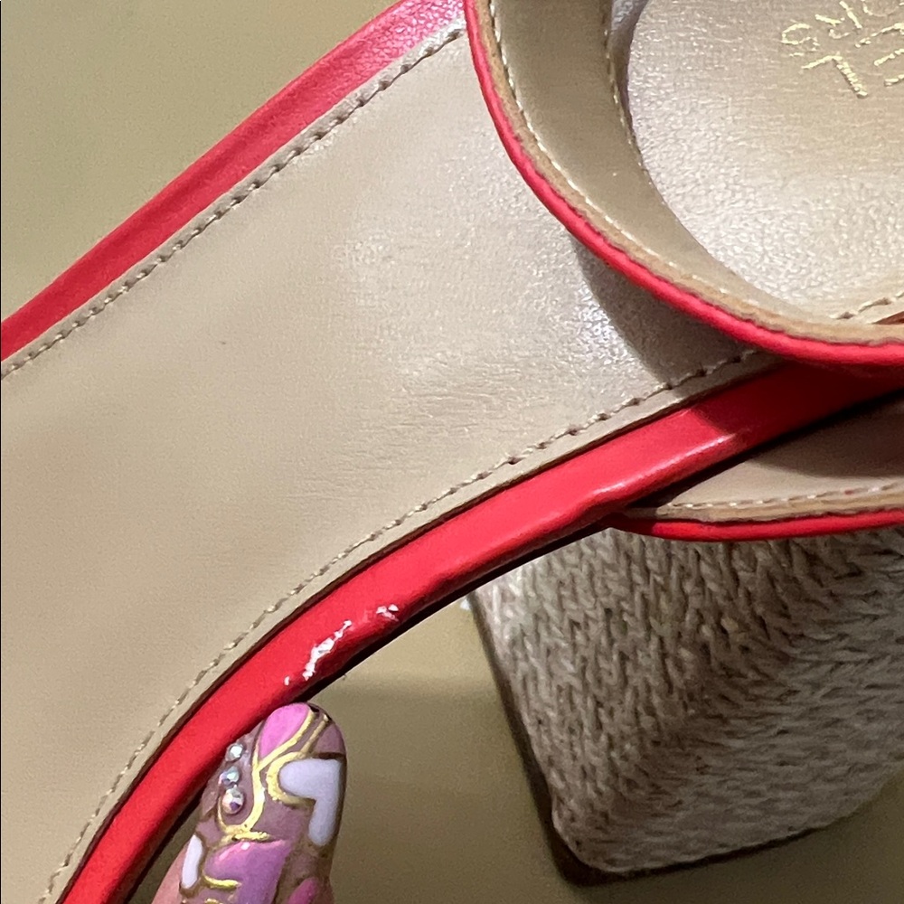 NIB Michael Kors Spiced Coral Ashton Platform Heels with Dust Bag - Picture 11 of 15